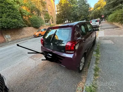 Usata Peugeot 108 69 CV (50 kW) 2014 Viola Utilitaria