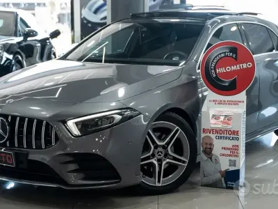 Usata Mercedes A180 Premium Plus 116 CV (85 kW) 2020 Grigio Berlina