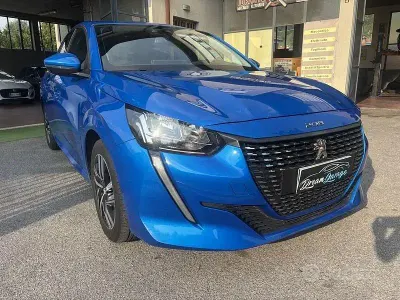 Begagnad Peugeot 208 101 HK (74 kW) 2020 Blå Halvkombi