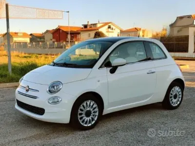 Usata Fiat 500 Lounge 69 CV (50 kW) 2020 Bianco Berlina