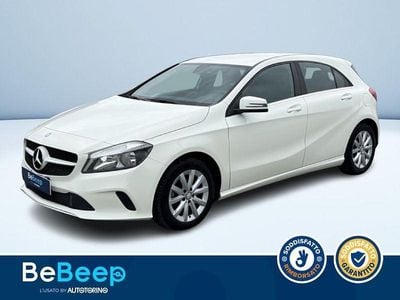 Usata Mercedes A180 Business 109 CV (80 kW) 2016 Bianco pastello Berlina