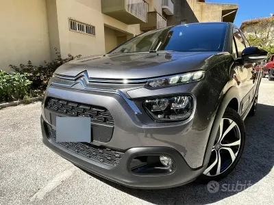 Usata Citroën C3 Shine 102 CV (75 kW) 2022 Grigio Utilitaria