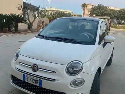 Usata Fiat 500 95 CV (69 kW) 2016 Bianco Berlina