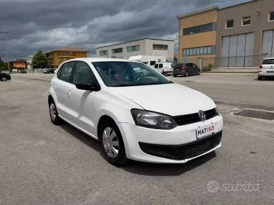 Usata VW Polo Trendline 60 CV (44 kW) 2011 Bianco Utilitaria