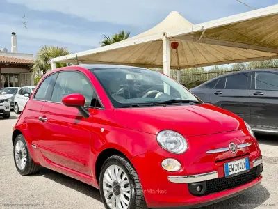 Usata Fiat 500 Lounge 69 CV (50 kW) 2014 Rosso Utilitaria