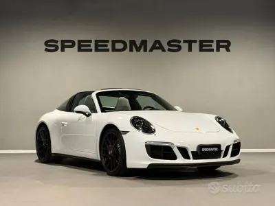 Usata Porsche 911 Carrera 4 GTS Targa 450 CV (330 kW) 2018 Bianco Cabrio