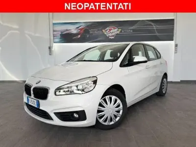 Usata BMW 214 Active Tourer Luxury Line 95 CV (69 kW) 2017 Bianco Monovolume