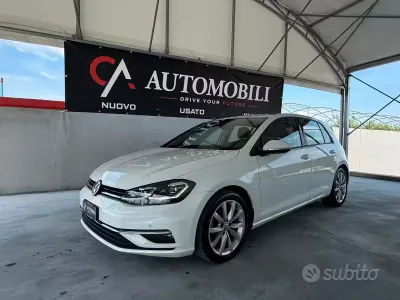 Usata VW Golf VII Executive 115 CV (84 kW) 2019 Bianco Berlina