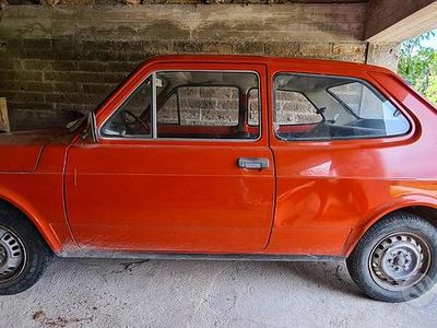 Usata Fiat 127 1970 Rosso Berlina
