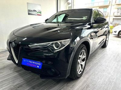 Brugt Alfa Romeo Stelvio Super 180 HK (132 kW) 2017 Sort SUV