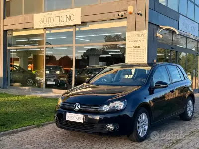 Usata VW Golf VI Comfortline 105 CV (77 kW) 2011 Nero Utilitaria
