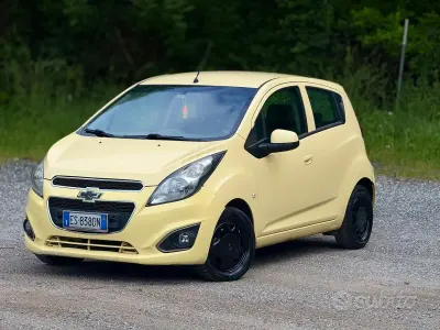 Usata Chevrolet Spark 79 CV (58 kW) 2013 Giallo Utilitaria