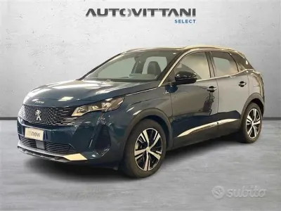 Usata Peugeot 3008 GT 181 CV (133 kW) 2022 Blu SUV