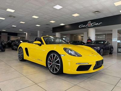 Usata Porsche 718 Boxster 299 CV (219 kW) 2018 Giallo Cabrio