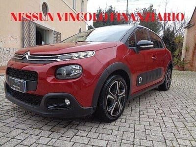 Usata Citroën C3 Shine 101 CV (74 kW) 2019 Rosso Berlina