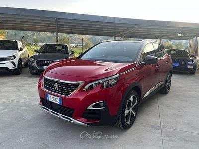 Usata Peugeot 3008 GT-line 131 CV (96 kW) 2018 Rosso SUV