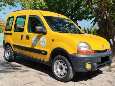 Usata Renault Kangoo 80 CV (58 kW) 2002 Giallo Monovolume