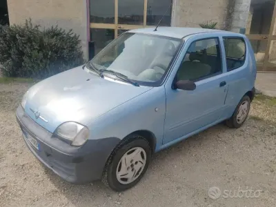 Usata Fiat Seicento 54 CV (39 kW) 2005 Blu Utilitaria