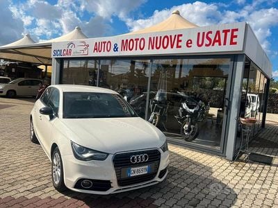 Usata Audi A1 Ambition 89 CV (65 kW) 2013 Bianco Utilitaria