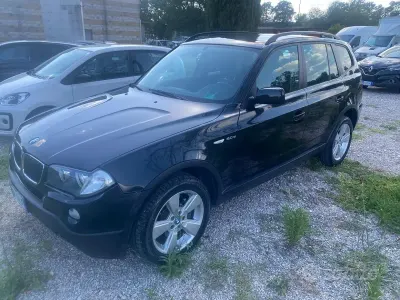 Usata BMW X3 150 CV (110 kW) 2007 Nero SUV
