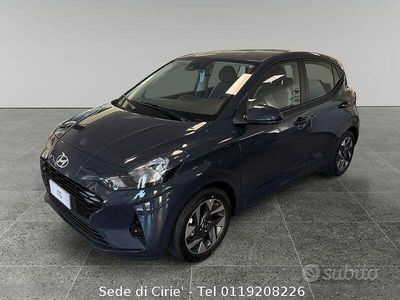 Nuova Hyundai i10 2025 Blu Utilitaria