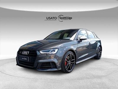 Usata Audi S3 Comfort 300 CV (220 kW) 2019 6y grigio daytona perlato Berlina