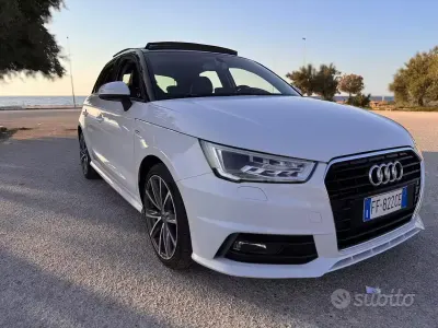Usata Audi A1 Sportback S-Line 116 CV (85 kW) 2016 Bianco Utilitaria