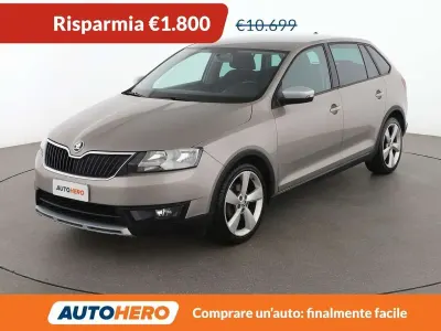 Usata Skoda 110 R ScoutLine 110 CV (80 kW) 2018 Beige Berlina