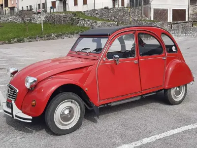 Usata Citroën 2CV 29 CV (21 kW) 1981 Rosso Berlina