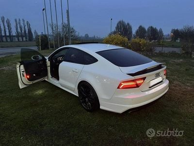 Usata Audi A7 S-Line 320 CV (235 kW) 2015 Bianco Utilitaria