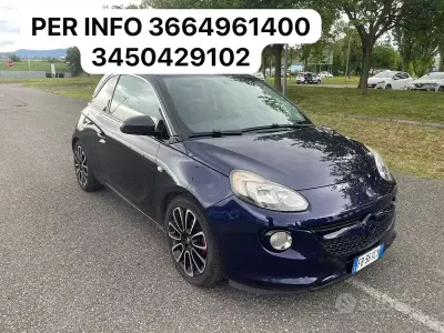 Usata Opel Adam Rocks Rocks 69 CV (50 kW) 2015 Blu Utilitaria