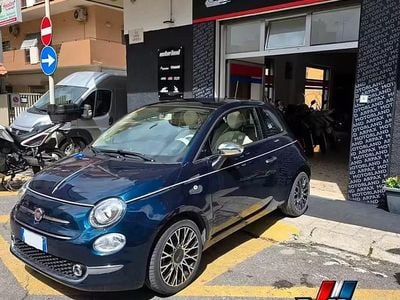 Usata Fiat 500 Collezione 95 CV (69 kW) 2018 Blu Berlina