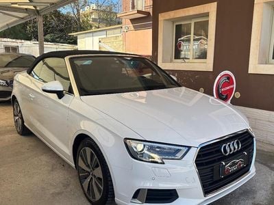 Usata Audi A3 Sport 115 CV (84 kW) 2017 Bianco Cabrio