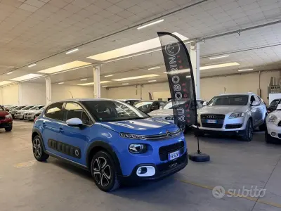 Usata Citroën C3 PureTech 110 CV (80 kW) 2019 Blu Utilitaria