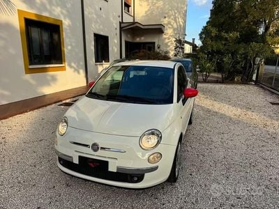 Usata Fiat 500 Sport 69 CV (50 kW) 2009 Bianco Cabrio