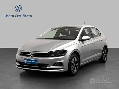 Usata VW Polo Comfortline 80 CV (58 kW) 2020 Argento riflesso metallizzato Utilitaria