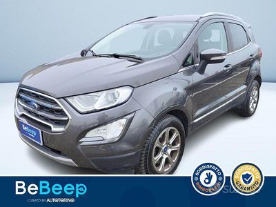 Usata Ford Ecosport Titanium S 125 CV (91 kW) 2019 Grigio metallizzato SUV