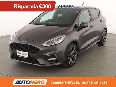 Usata Ford Fiesta ST-Line 101 CV (74 kW) 2019 Grigio Utilitaria