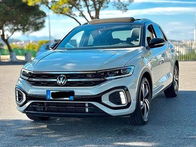 Usata VW T-Roc R-line 150 CV (110 kW) 2022 Grigio SUV