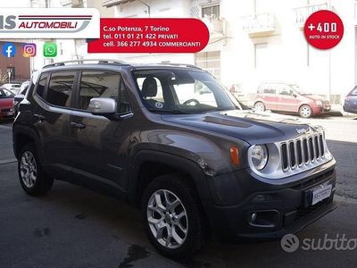 Usata Jeep Renegade Limited 140 CV (102 kW) 2016 Grigio scuro SUV