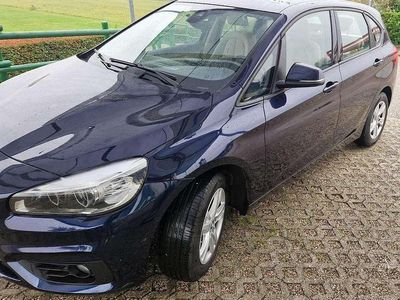 Usata BMW 216 Active Tourer Luxury Line 116 CV (85 kW) 2014 Blu/azzurro Monovolume