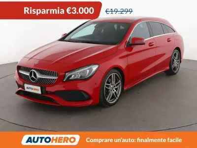 Usata Mercedes CLA200 Shooting Brake Premium 136 CV (100 kW) 2018 Rosso Station wagon