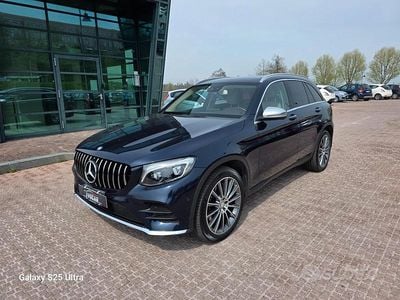 Usata Mercedes GLC250 Premium 204 CV (150 kW) 2016 Blu SUV