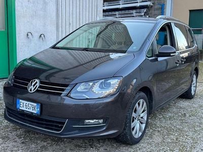Usata VW Sharan Highline 140 CV (102 kW) 2014 Marrone Monovolume