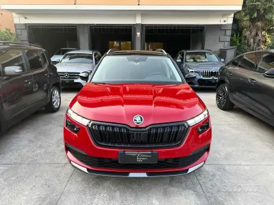 Usata Skoda Kamiq 110 CV (80 kW) 2021 Rosso SUV