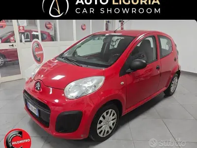 Usata Citroën C1 Attraction 68 CV (50 kW) 2012 Rosso Utilitaria