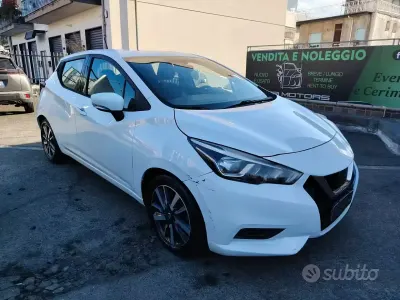 Usata Nissan Micra 90 CV (66 kW) 2018 Bianco Utilitaria