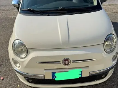 Usata Fiat 500 75 CV (55 kW) 2008 Bianco Berlina