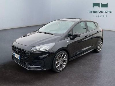 Usata Ford Fiesta ST-Line 125 CV (91 kW) 2023 Agate black Berlina