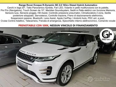 Usata Land Rover Range Rover evoque R-Dynamic 163 CV (119 kW) 2023 Fuji white SUV